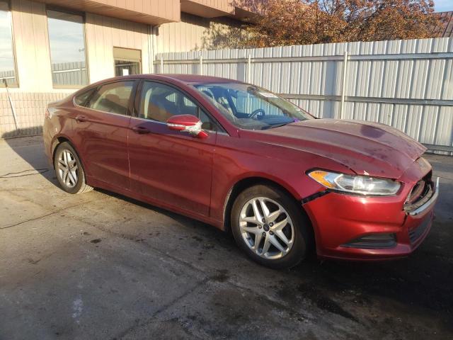 3FA6P0H76ER120440 - 2014 FORD FUSION SE RED photo 4