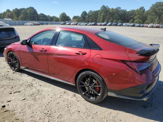 KMHLW4DKXRU021065 - 2024 HYUNDAI ELANTRA N RED photo 2