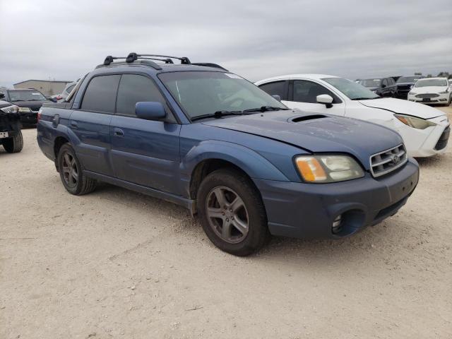 4S4BT63C055102218 - 2005 SUBARU BAJA TURBO BLUE photo 4