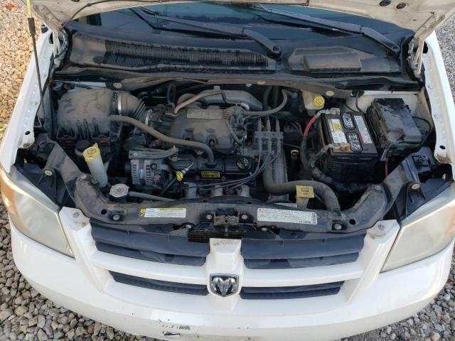 2D4RN1AE8AR207755 - 2010 DODGE GRAND CARA C/V WHITE photo 11