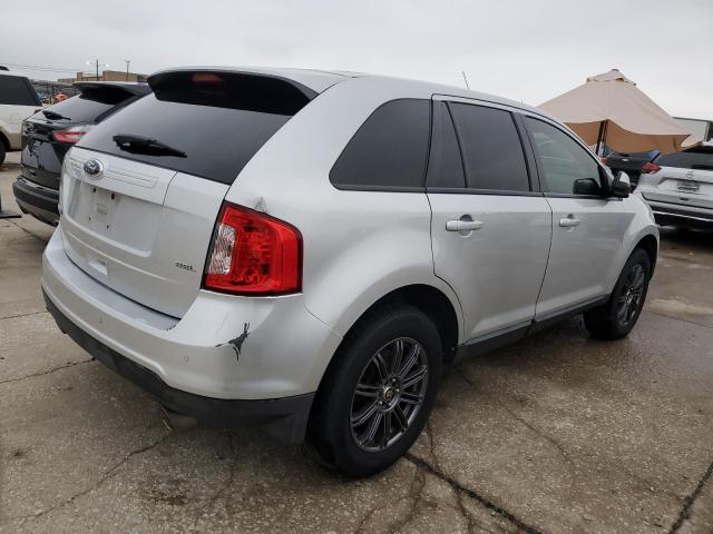 2FMDK3JC4CBA05030 - 2012 FORD EDGE SEL SILVER photo 3