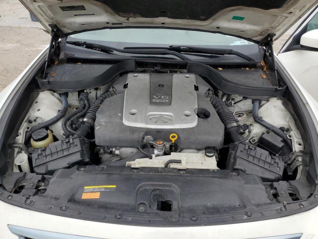 JN1CV6AP6BM304526 - 2011 INFINITI G37 BASE WHITE photo 11