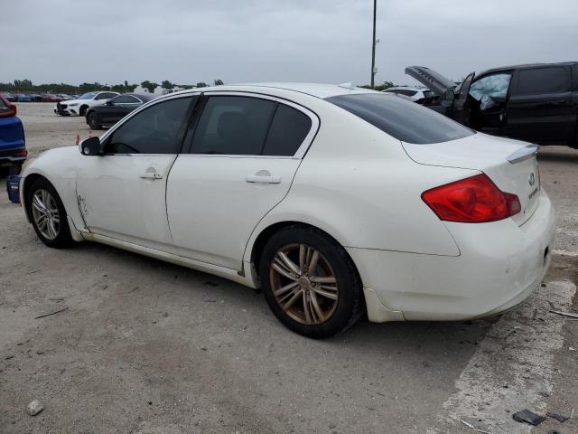 JN1CV6AP6BM304526 - 2011 INFINITI G37 BASE WHITE photo 2