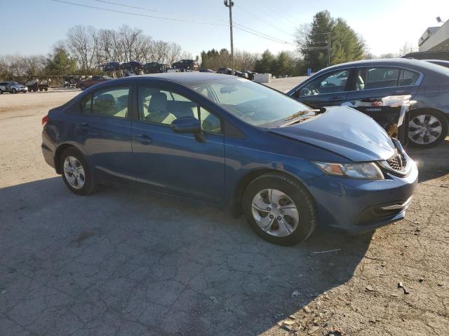 2HGFB2F5XEH558686 - 2014 HONDA CIVIC LX BLUE photo 4