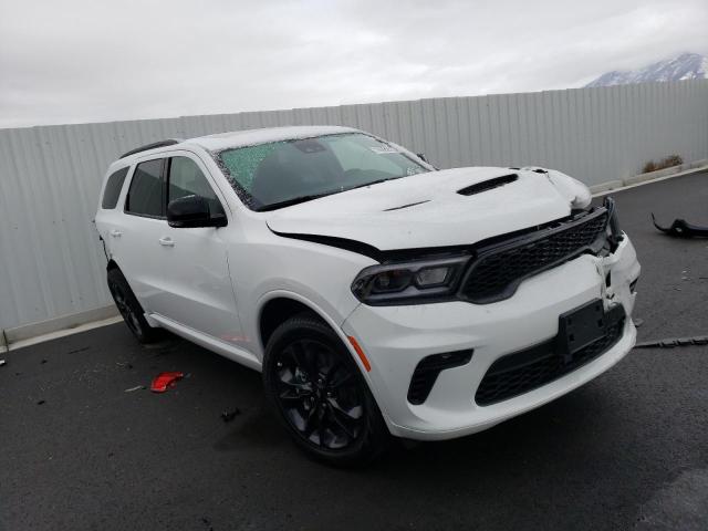 1C4RDJDG0PC668351 - 2023 DODGE DURANGO GT WHITE photo 4