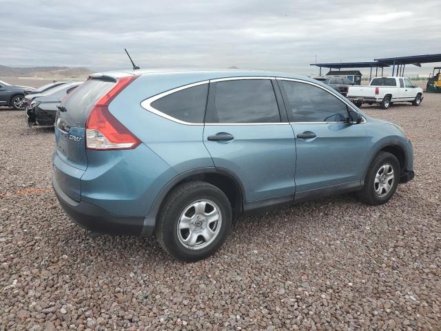 2HKRM4H34EH703824 - 2014 HONDA CR-V LX BLUE photo 3