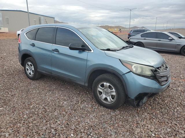 2HKRM4H34EH703824 - 2014 HONDA CR-V LX BLUE photo 4