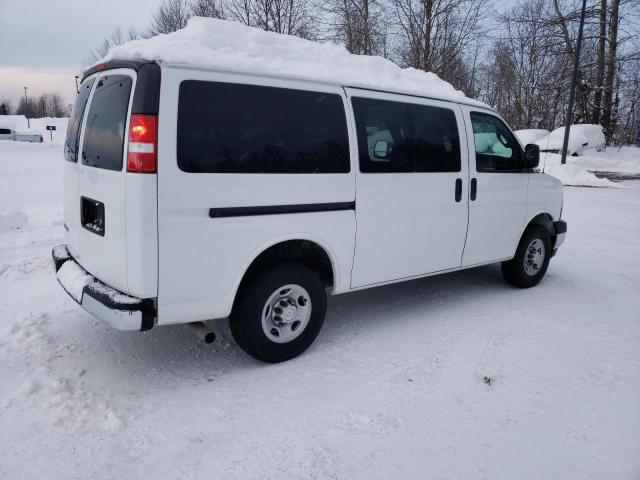 1GAZGMFP2J1238872 - 2018 CHEVROLET EXPRESS G3 LT WHITE photo 3