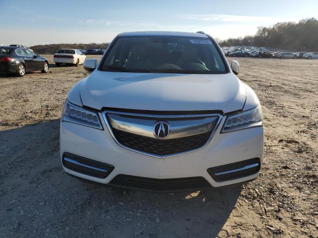 5FRYD4H91GB049011 - 2016 ACURA MDX ADVANCE WHITE photo 5