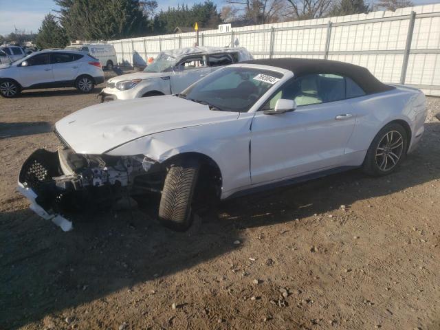 1FATP8UH9H5204405 - 2017 FORD MUSTANG WHITE photo 1