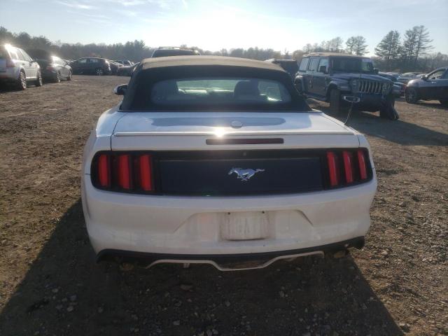 1FATP8UH9H5204405 - 2017 FORD MUSTANG WHITE photo 6