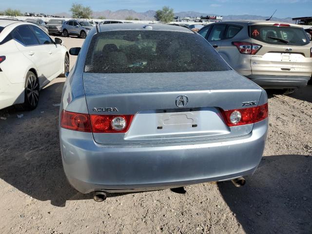 JH4CL96805C029413 - 2005 ACURA TSX BLUE photo 6