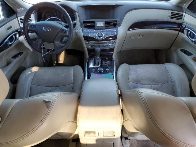 JN1BY1ARXCM394417 - 2012 INFINITI M37 X WHITE photo 8