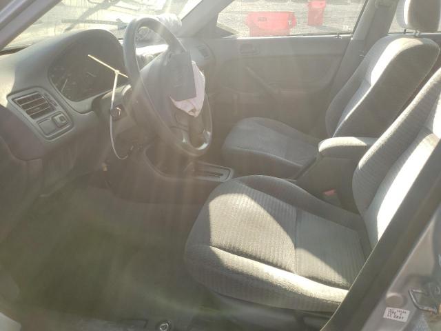 2HGEJ661XYH551468 - 2000 HONDA CIVIC BASE SILVER photo 7