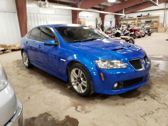 6G2ER57729L168947 - 2009 PONTIAC G8 BLUE photo 4