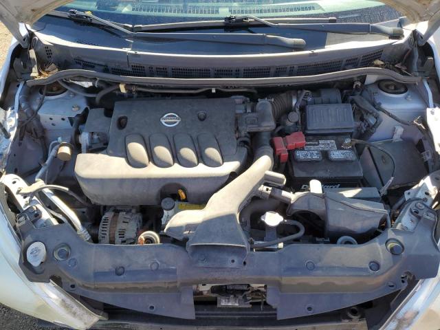 3N1BC11E69L394235 - 2009 NISSAN VERSA S SILVER photo 11