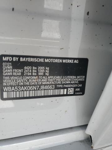 WBA53AK06N7J84663 - 2022 BMW 228I GRAY photo 13