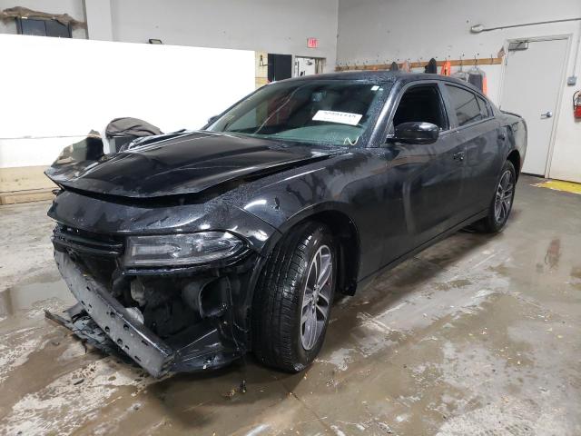 2C3CDXJG3KH653947 - 2019 DODGE CHARGER SXT BLACK photo 1