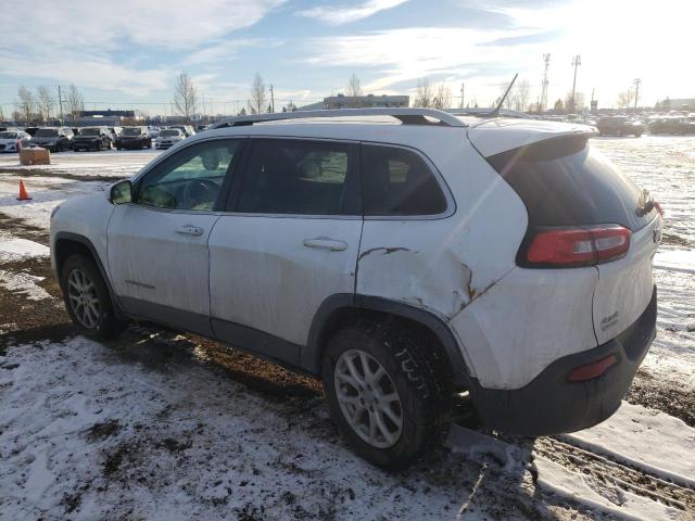 1C4PJMCB8EW120567 - 2014 JEEP CHEROKEE LATITUDE WHITE photo 2