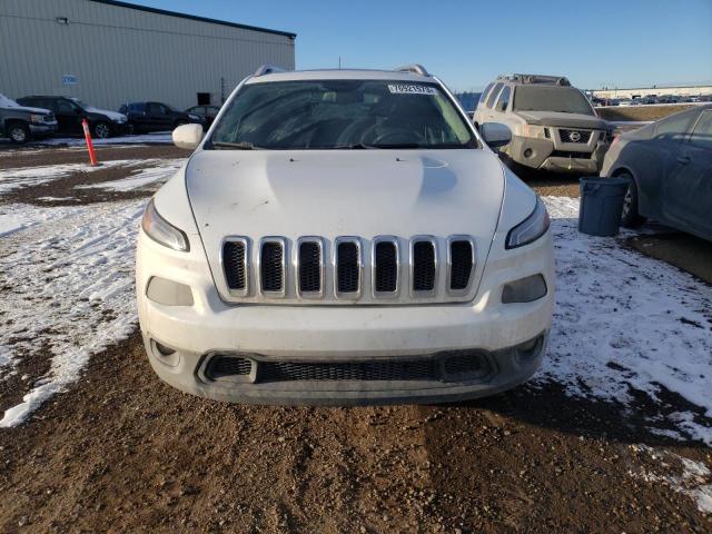 1C4PJMCB8EW120567 - 2014 JEEP CHEROKEE LATITUDE WHITE photo 5