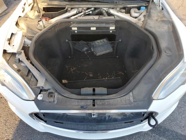 5YJSA1H15EFP50298 - 2014 TESLA MODEL S WHITE photo 11