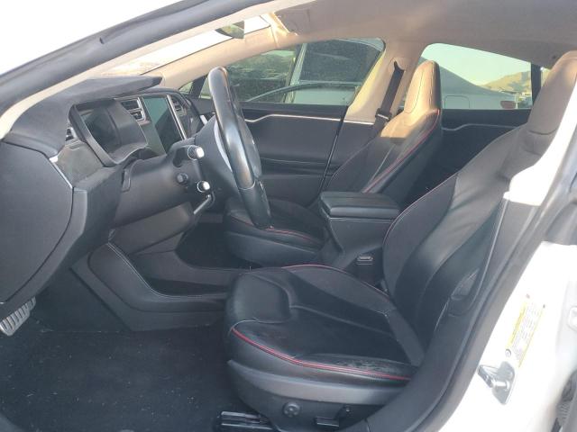 5YJSA1H15EFP50298 - 2014 TESLA MODEL S WHITE photo 7