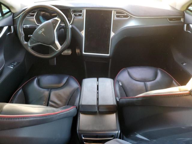 5YJSA1H15EFP50298 - 2014 TESLA MODEL S WHITE photo 8