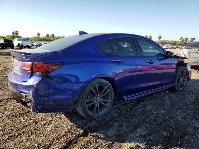 19UUB2F67KA006363 - 2019 ACURA TLX TECHNOLOGY BLUE photo 3