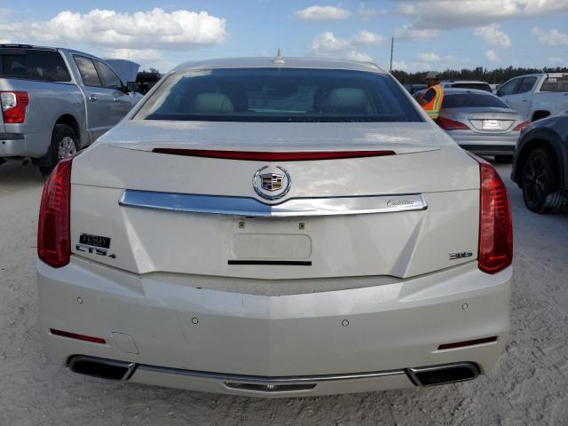 1G6AX5S33E0154667 - 2014 CADILLAC CTS LUXURY COLLECTION WHITE photo 6