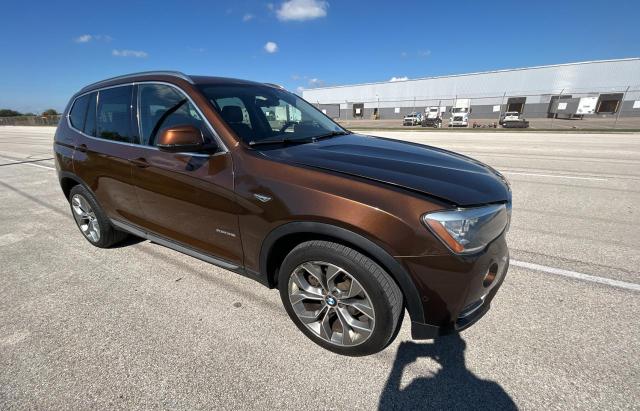 5UXWX9C54H0T00961 - 2017 BMW X3 XDRIVE28I BROWN photo 1