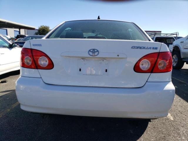 JTDBR32E660091860 - 2006 TOYOTA COROLLA CE WHITE photo 6