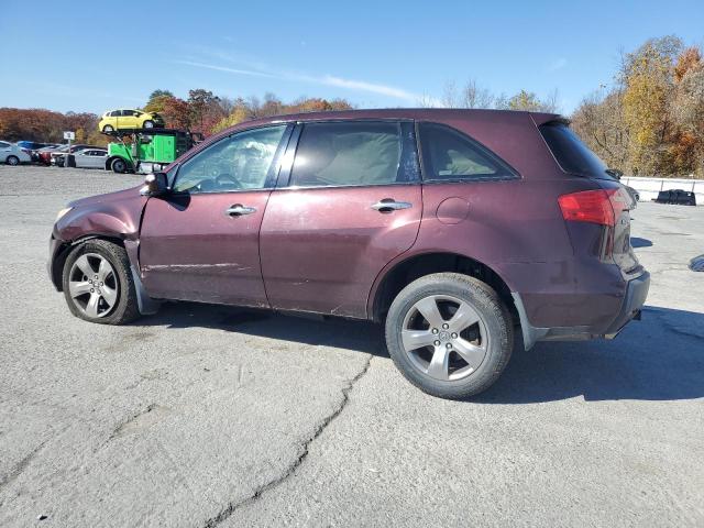 2HNYD28829H511130 - 2009 ACURA MDX SPORT BURGUNDY photo 2