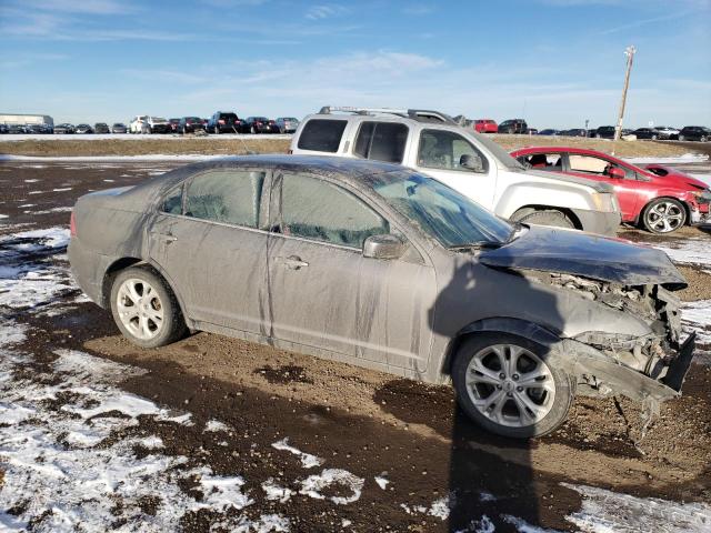 3FAHP0HA2CR278999 - 2012 FORD FUSION SE GRAY photo 4