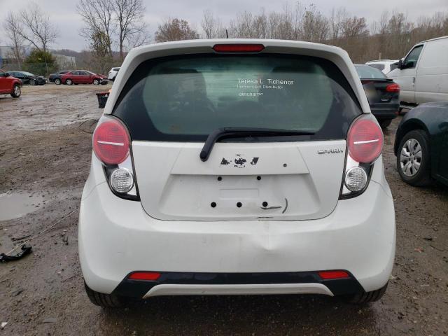 KL8CA6S92EC485510 - 2014 CHEVROLET SPARK LS WHITE photo 6