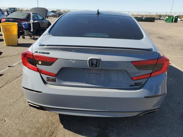 1HGCV2F39MA000981 - 2021 HONDA ACCORD SPORT BLUE photo 6