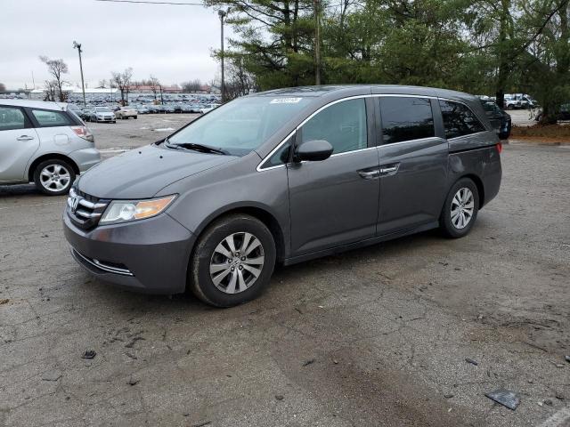 5FNRL5H40FB008337 - 2015 HONDA ODYSSEY EX GRAY photo 1