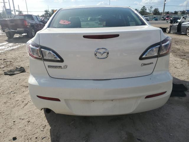 JM1BL1UF2C1684150 - 2012 MAZDA 3 I WHITE photo 6