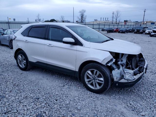 2FMPK4J87HBB67336 - 2017 FORD EDGE SEL WHITE photo 4