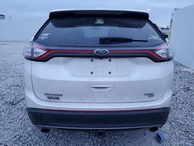 2FMPK4J87HBB67336 - 2017 FORD EDGE SEL WHITE photo 6