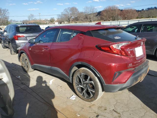 NMTKHMBX7JR035747 - 2018 TOYOTA C-HR XLE RED photo 2