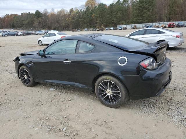 KMHHM66D77U261581 - 2007 HYUNDAI TIBURON GS BLACK photo 2