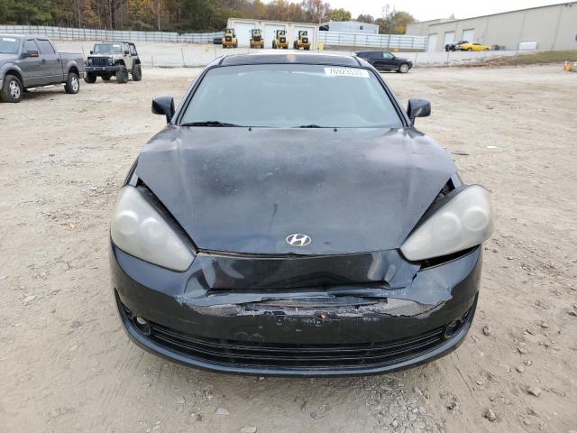 KMHHM66D77U261581 - 2007 HYUNDAI TIBURON GS BLACK photo 5