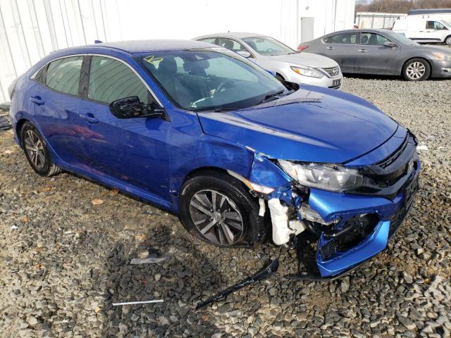 SHHFK7H34LU414379 - 2020 HONDA CIVIC LX BLUE photo 4