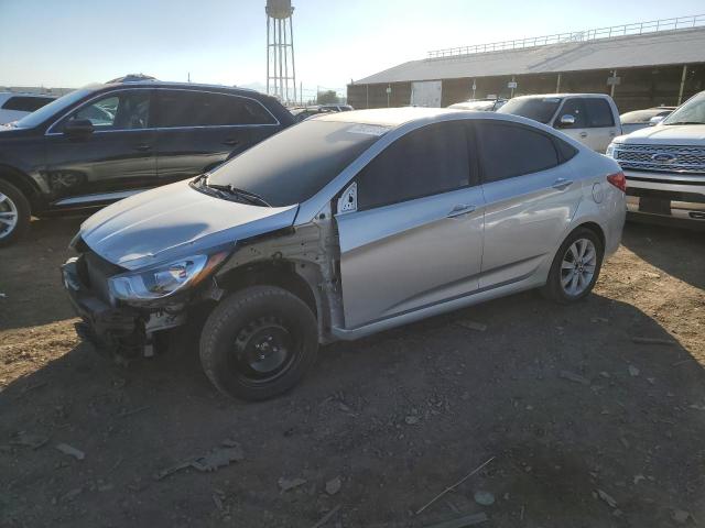 KMHCU4AE2CU056596 - 2012 HYUNDAI ACCENT GLS SILVER photo 1