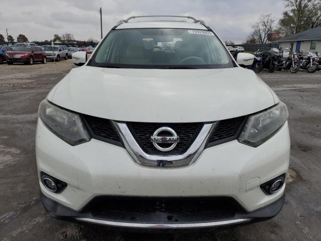 5N1AT2ML3FC776198 - 2015 NISSAN ROGUE S WHITE photo 5