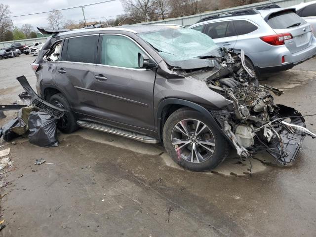 5TDJKRFHXGS290903 - 2016 TOYOTA HIGHLANDER XLE Grafit foto 4
