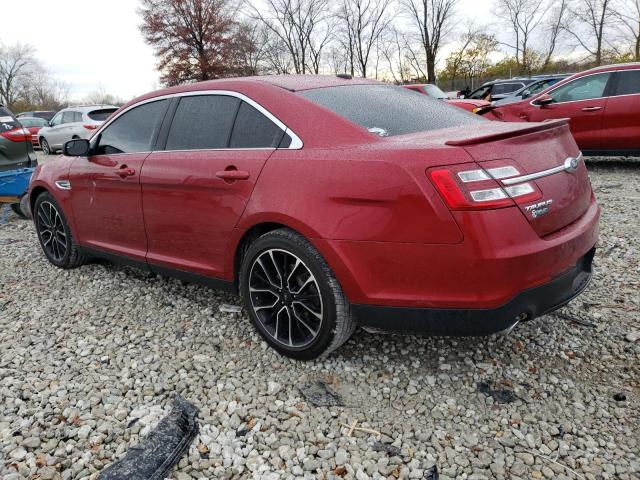 1FAHP2E84HG125522 - 2017 FORD TAURUS SEL RED photo 2