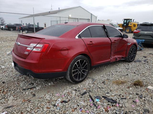 1FAHP2E84HG125522 - 2017 FORD TAURUS SEL RED photo 3