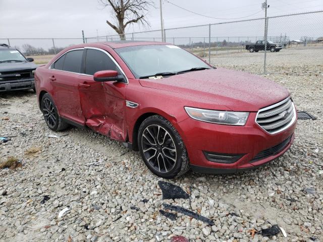 1FAHP2E84HG125522 - 2017 FORD TAURUS SEL RED photo 4