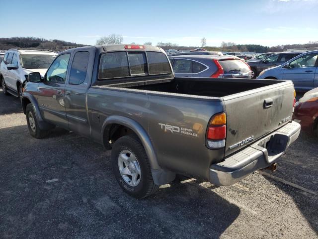 5TBBT44123S368233 - 2003 TOYOTA TUNDRA ACCESS CAB SR5 GRAY photo 2